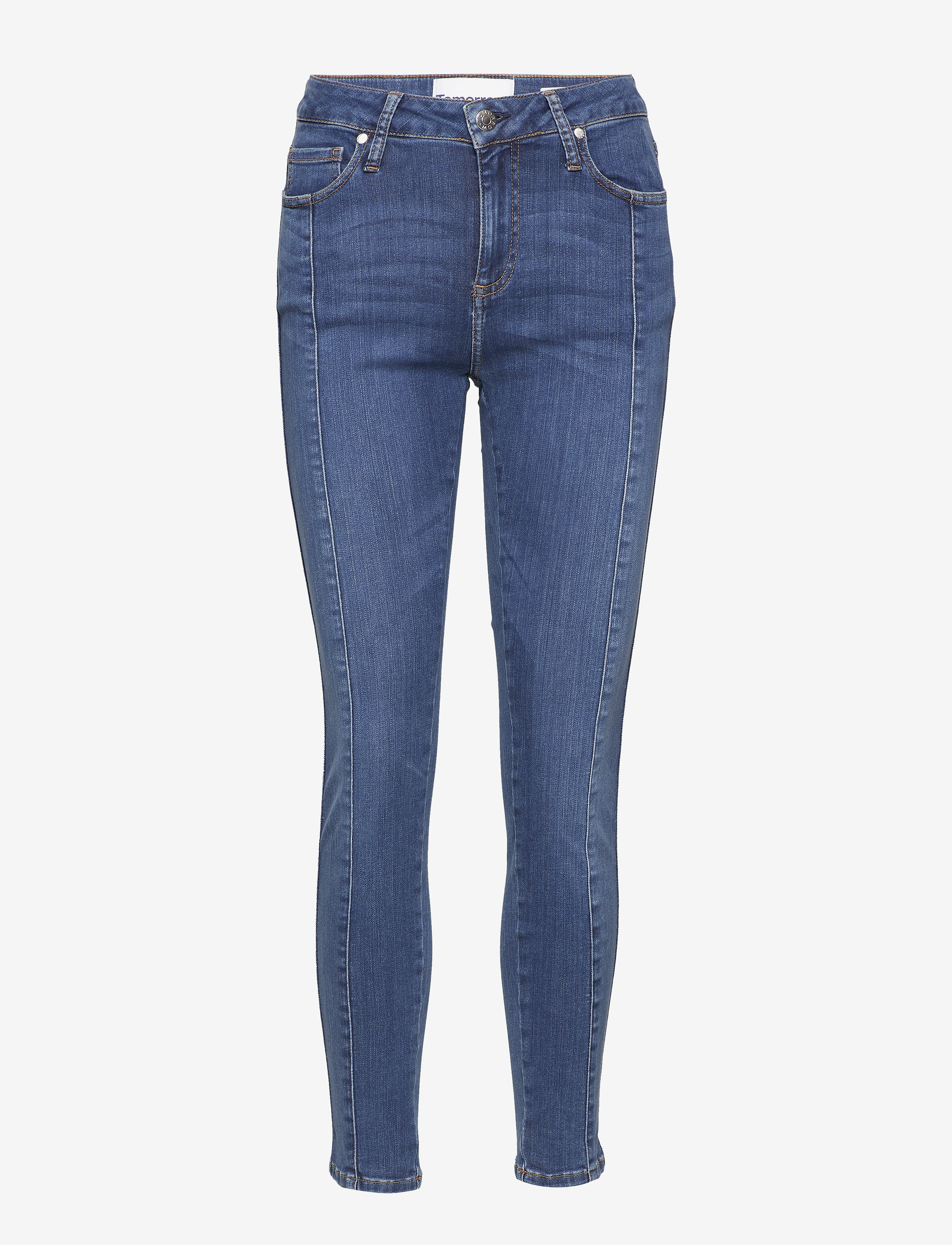 Tomorrow Dylan Mw Cropped Wash Texas, 25, Blue, Jeans > Skinny, Dame
