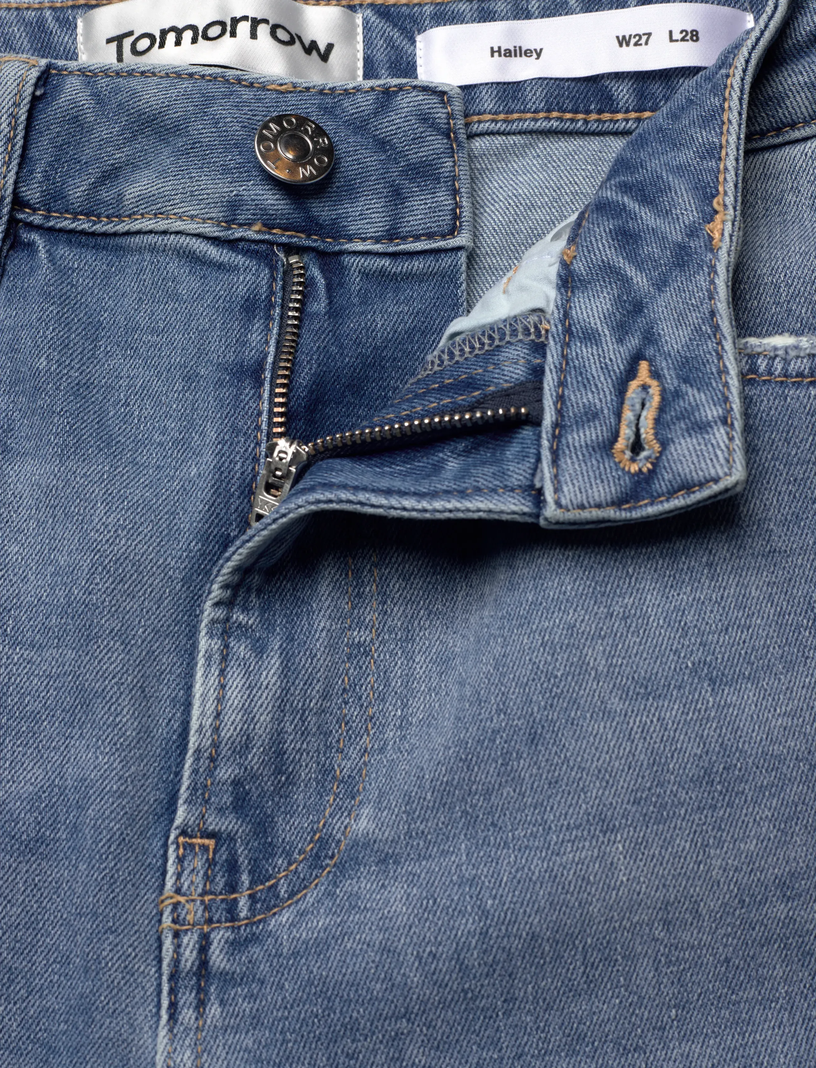 Tomorrow - TRW-Hailey Jeans Wash Hong Kong - straight jeans - denim blue - 3
