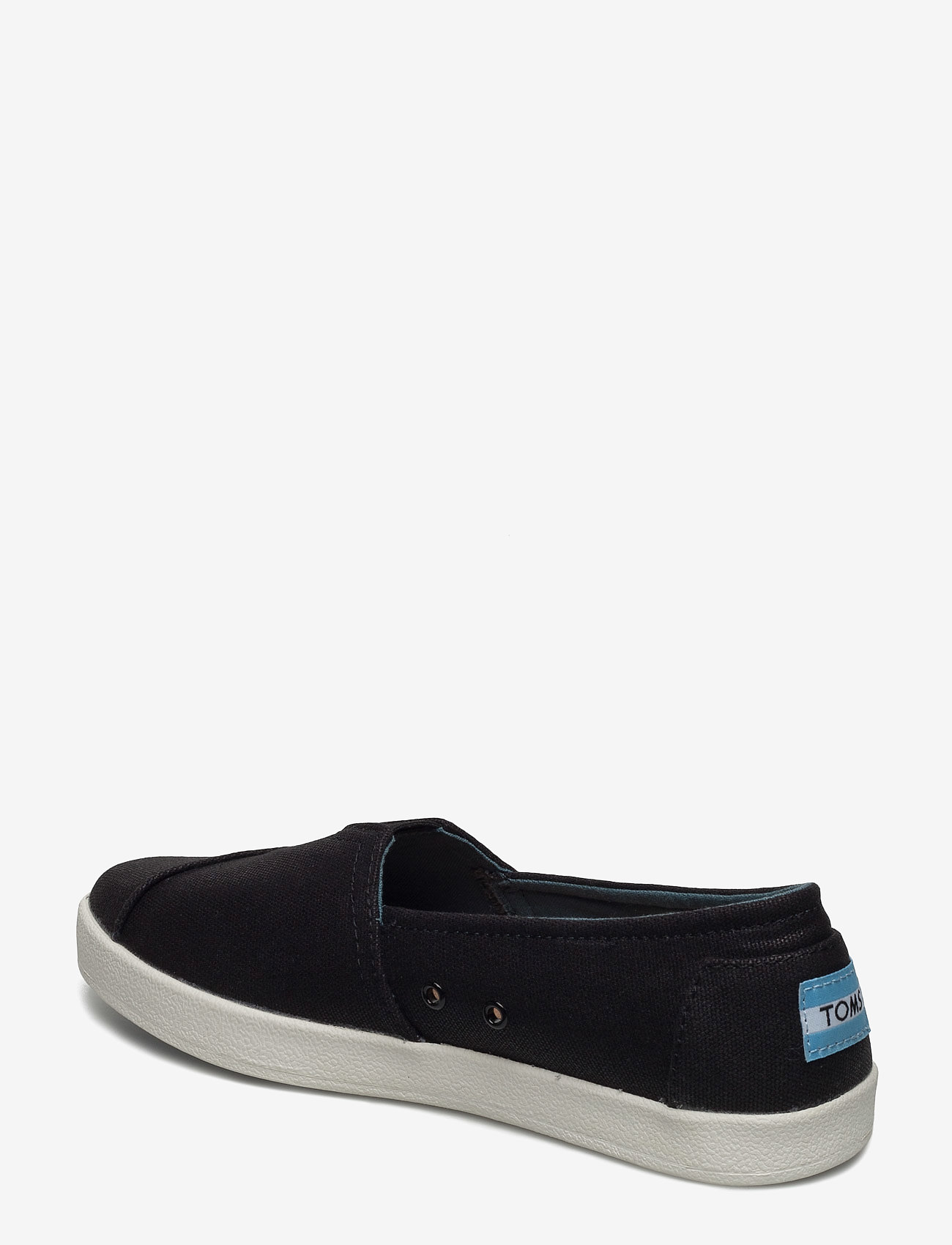 TOMS - Black Coated Canvas - black coated canvas - 2