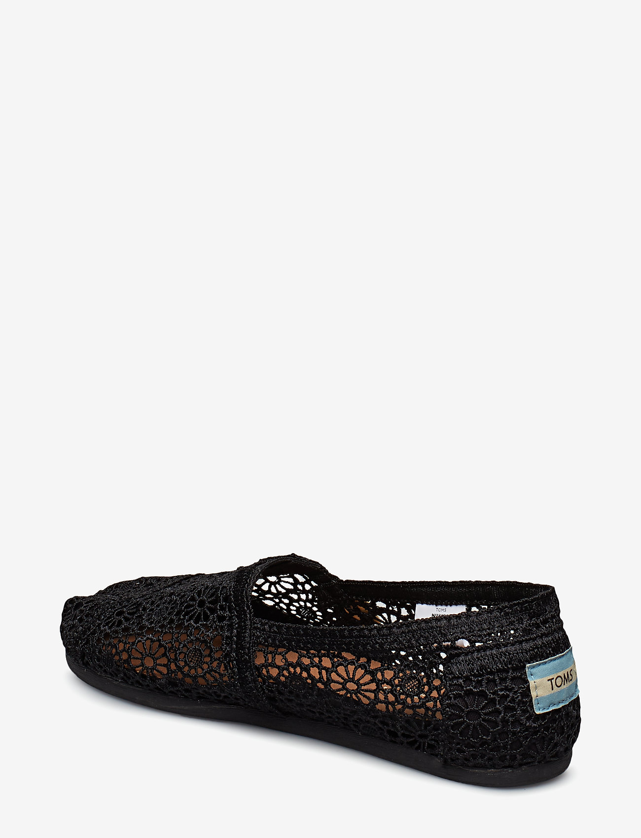 TOMS - Black Moroccan Crochet - black - 1