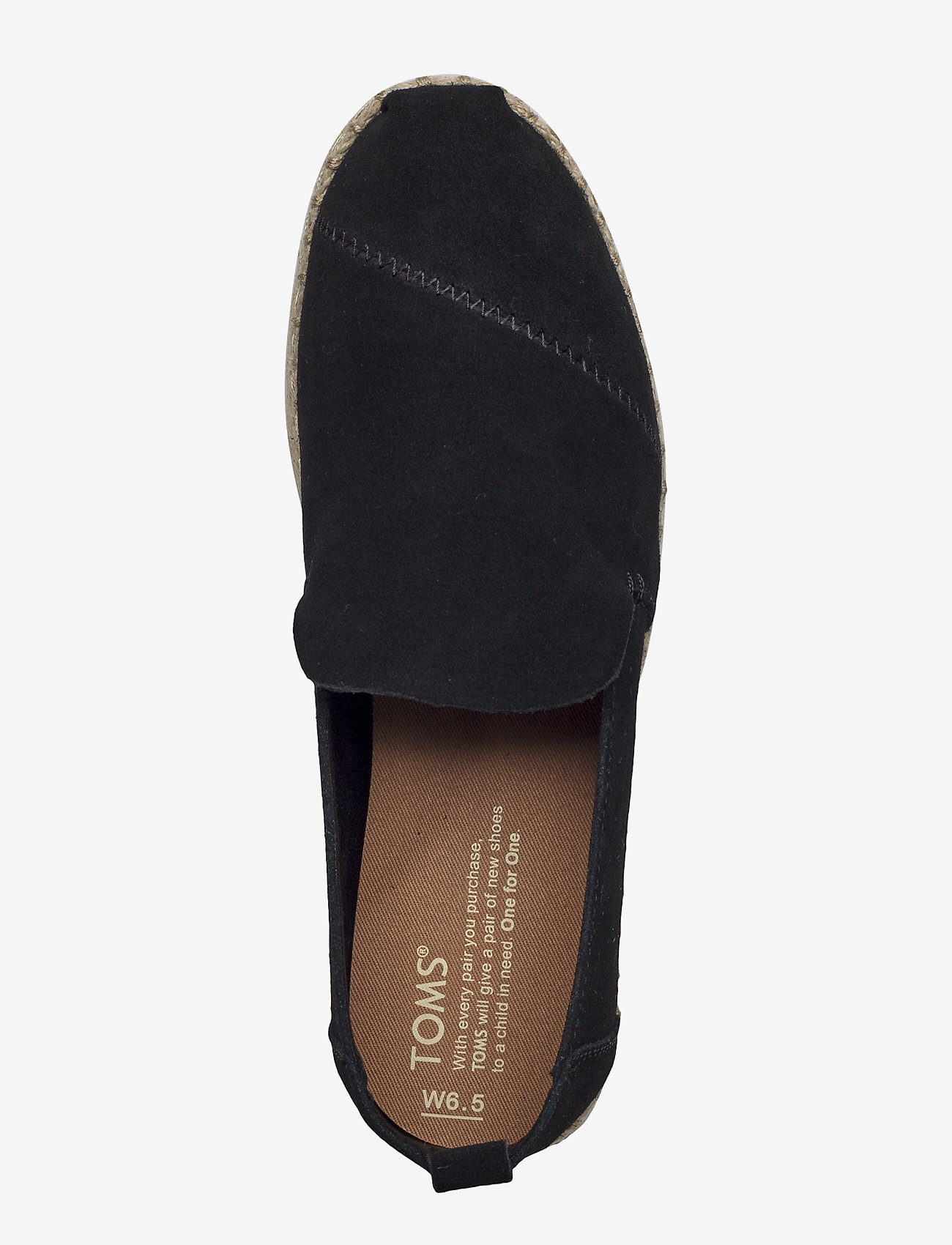 TOMS - Blk Suede - black suede - 3