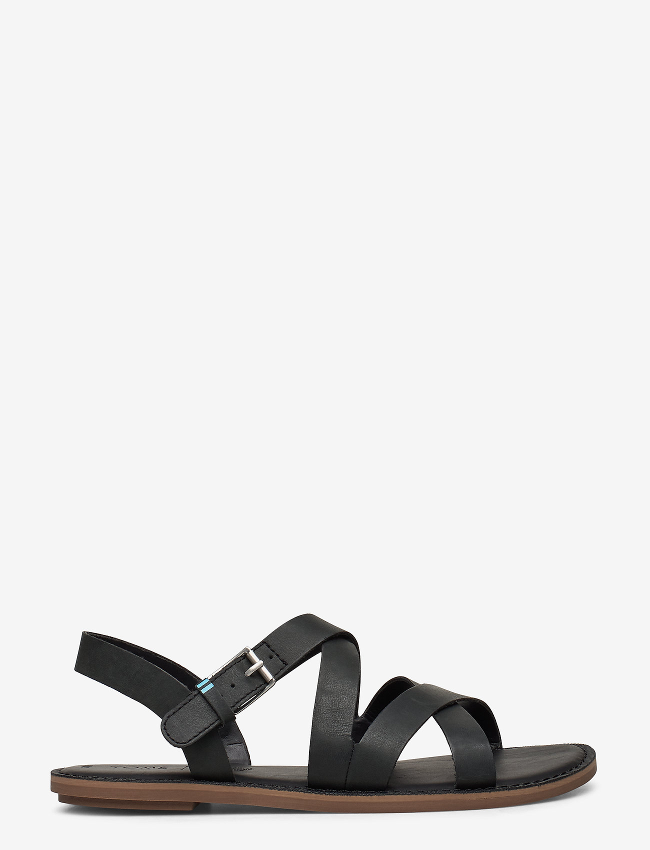 TOMS - Black Leather - black - 1