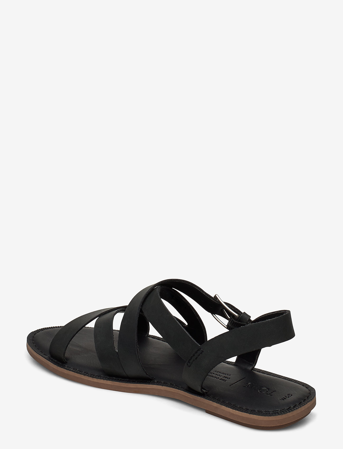 TOMS - Black Leather - black - 2