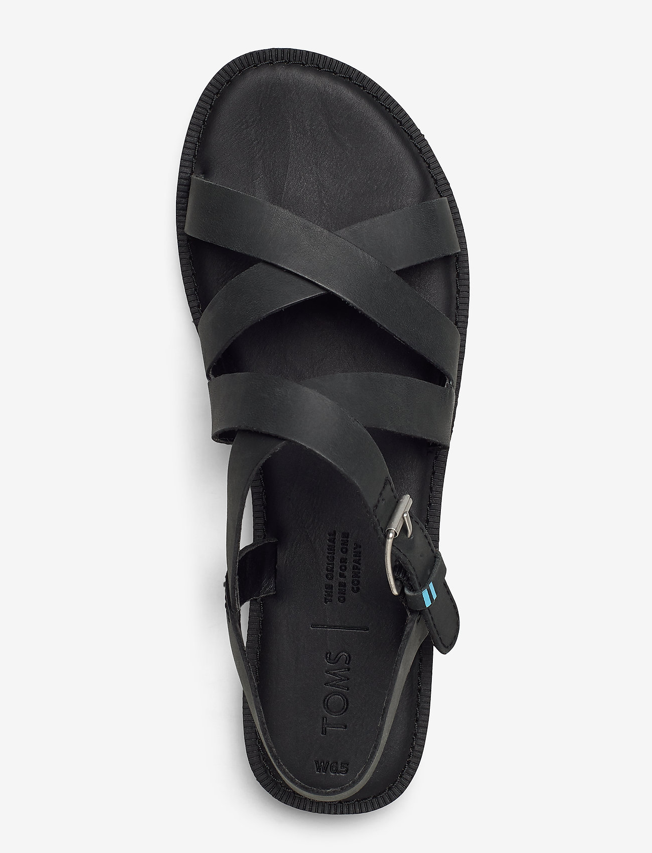 TOMS - Black Leather - black - 3