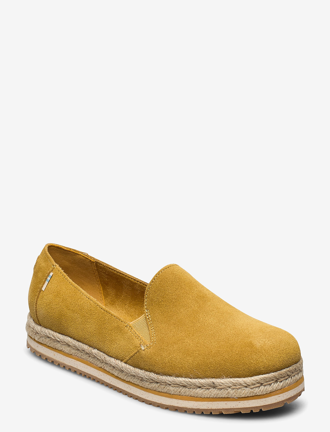 TOMS - Amber Gold Suede - gold - 0