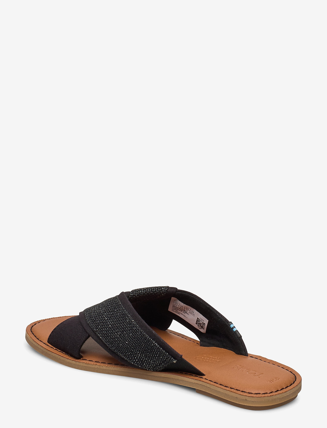 TOMS - Black Foil Woven - black - 2
