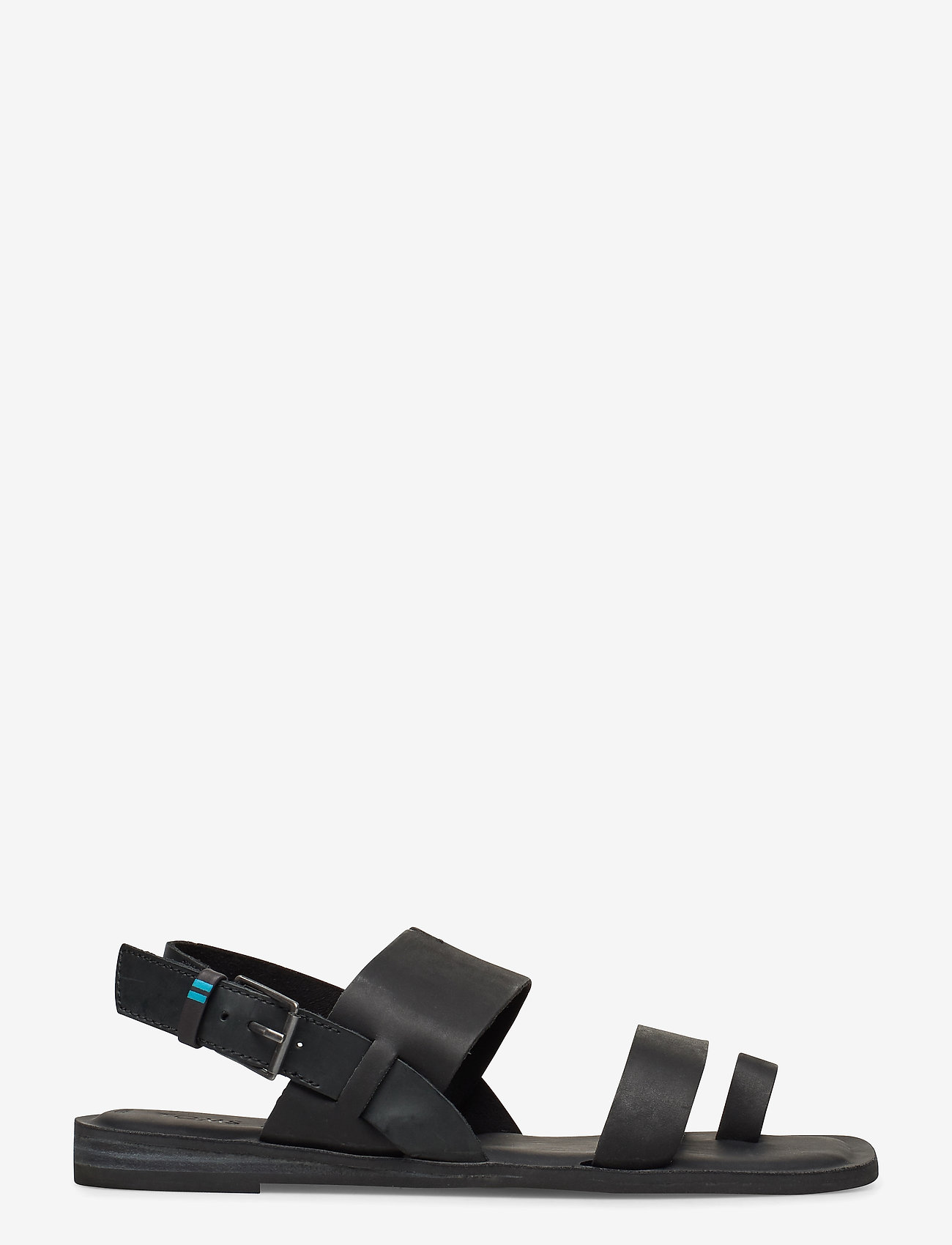TOMS - Blk Veg Tan Leather - black - 1