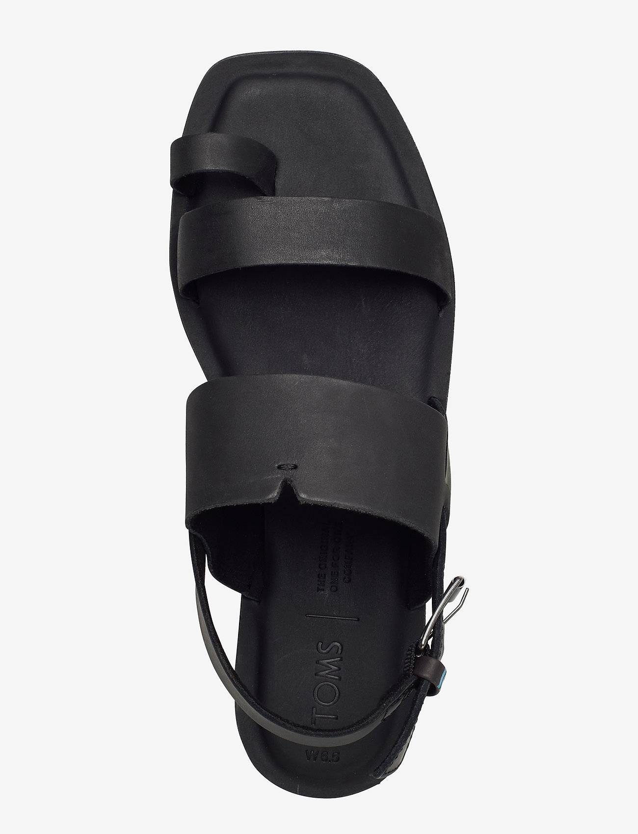 TOMS - Blk Veg Tan Leather - black - 3