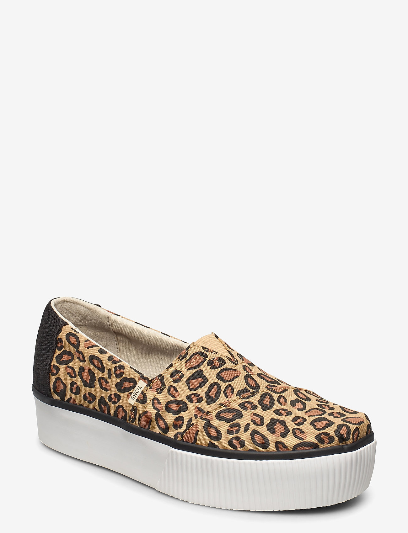 TOMS - Leopard Printed Cnvs - black - 0