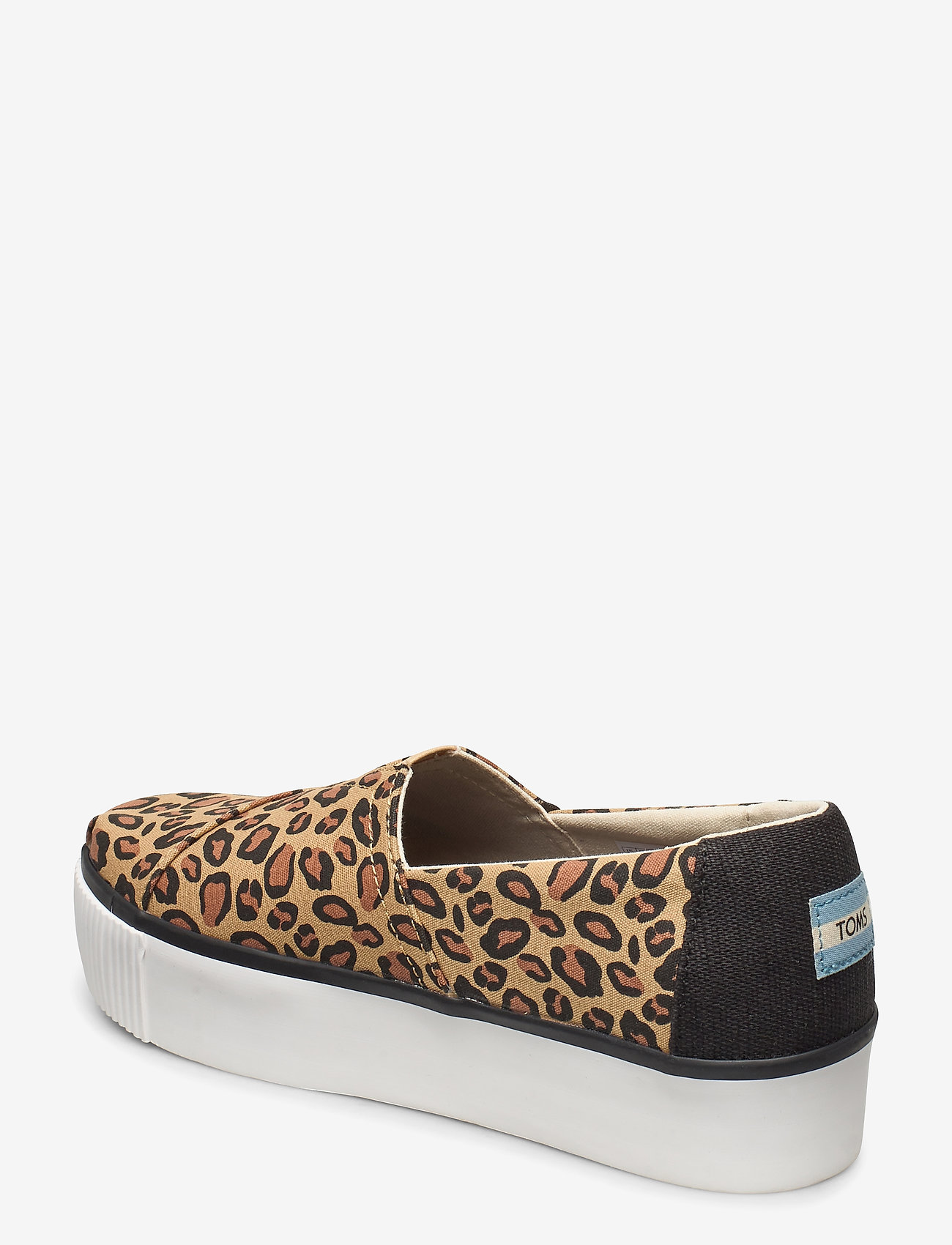 TOMS - Leopard Printed Cnvs - black - 2