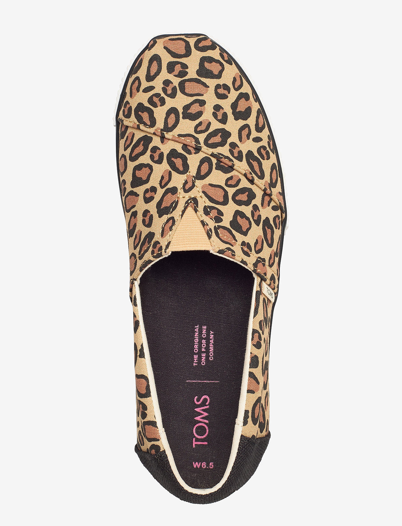 TOMS - Leopard Printed Cnvs - black - 3