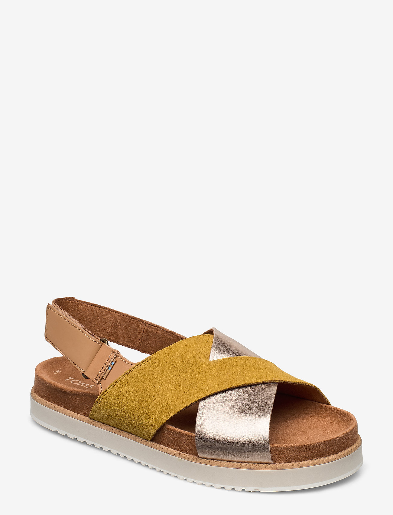 TOMS - Amb Gld Suede/Metall - amber gold - 0