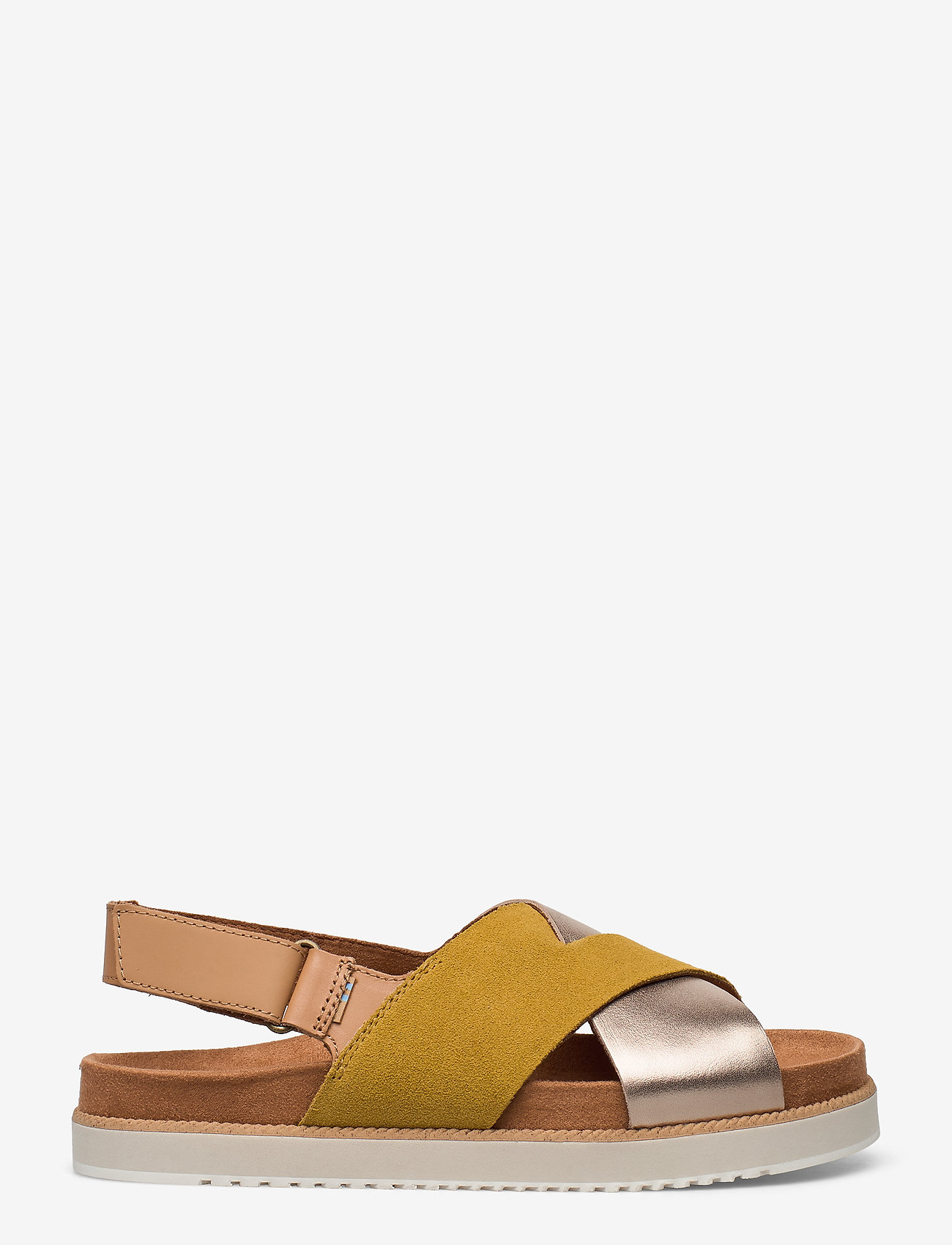 TOMS - Amb Gld Suede/Metall - amber gold - 1