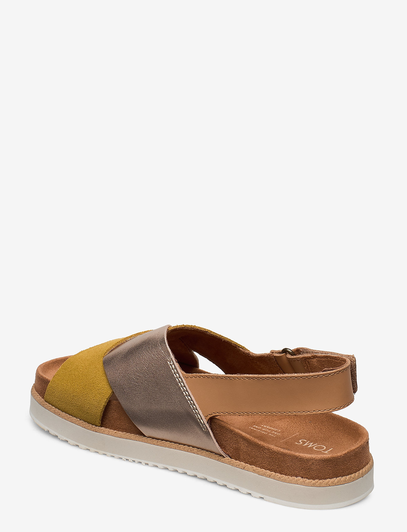 TOMS - Amb Gld Suede/Metall - amber gold - 2