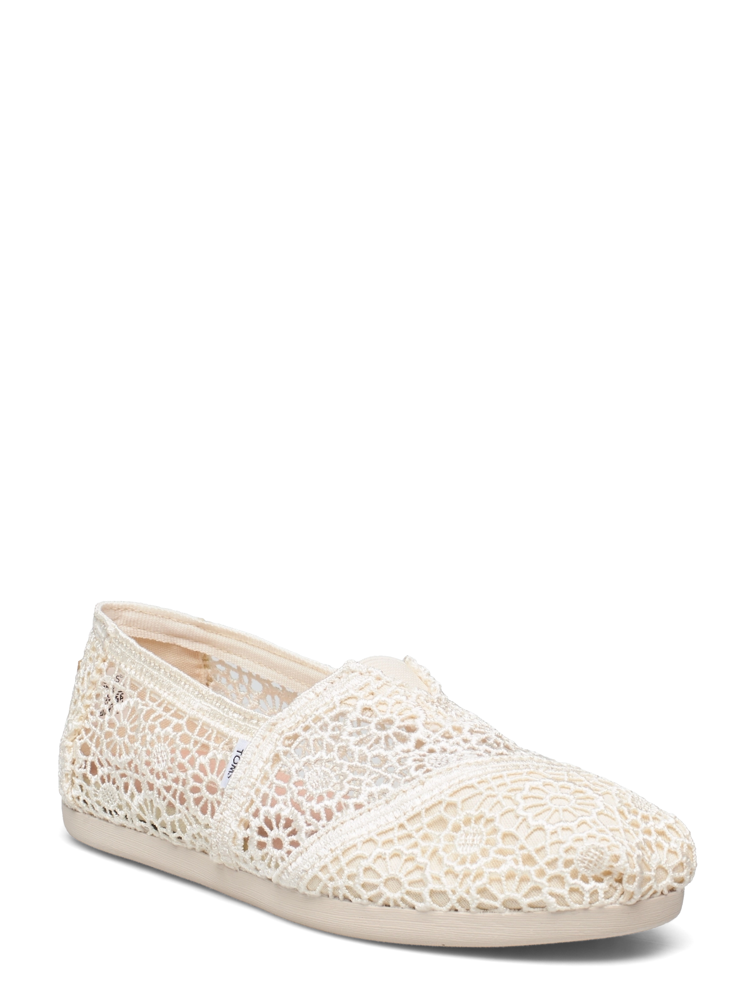 TOMS Alpargata Classic, Kvinder, Blonde Alpargata, Hvid, Str: 36.5