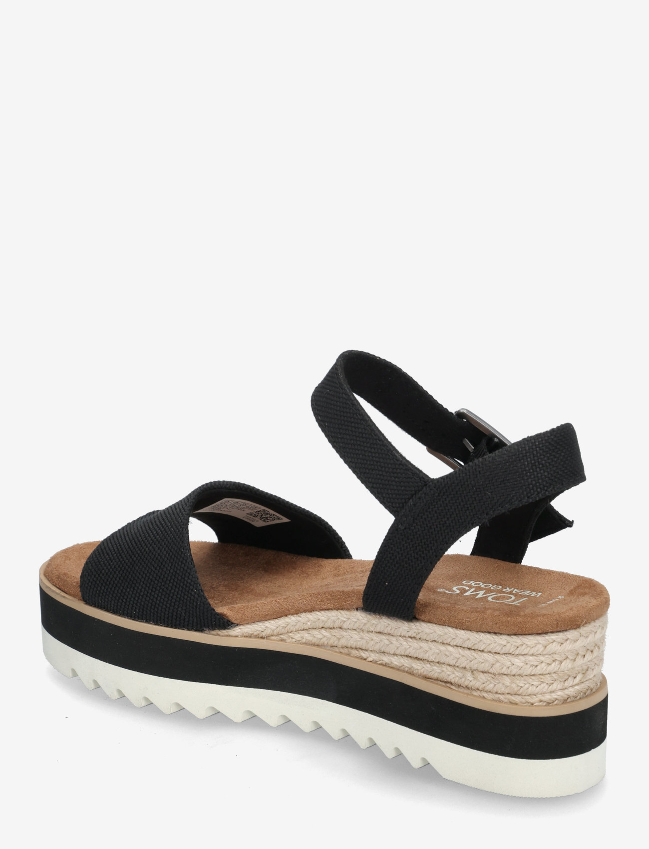 TOMS - DIANA - espadrilles mit absatz - black - 2