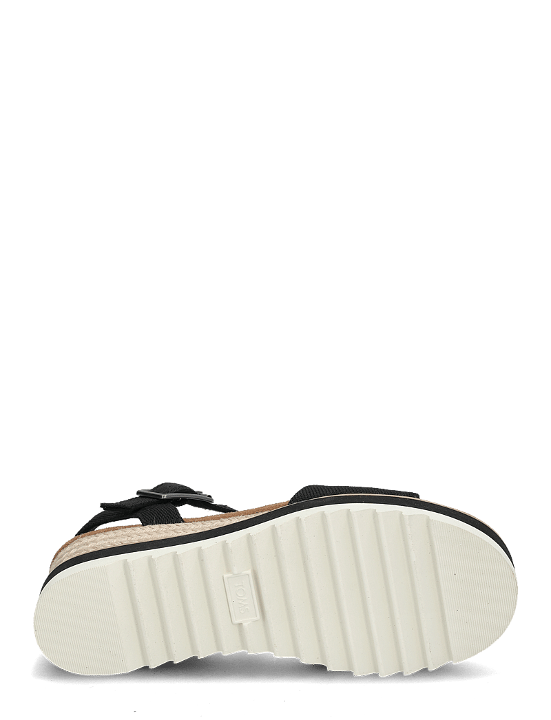 TOMS - DIANA - heeled espadrilles - black - 4