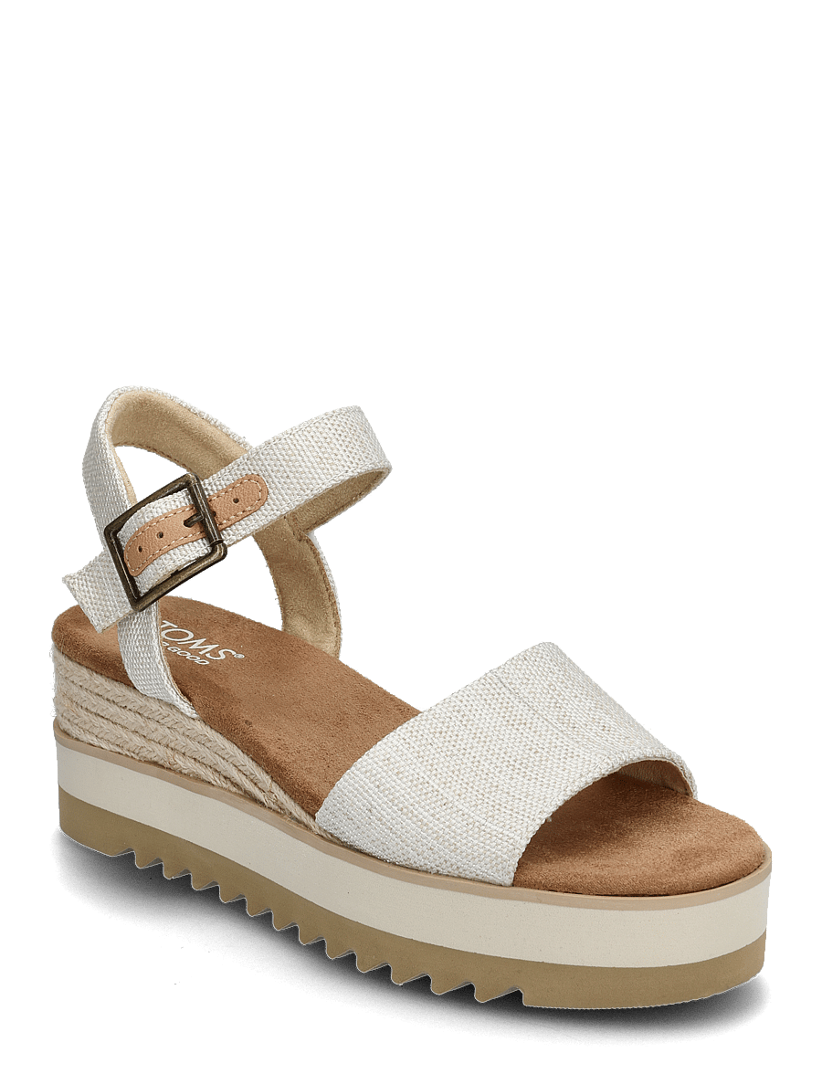 TOMS - DIANA - espadrilles mit absatz - natural - 0