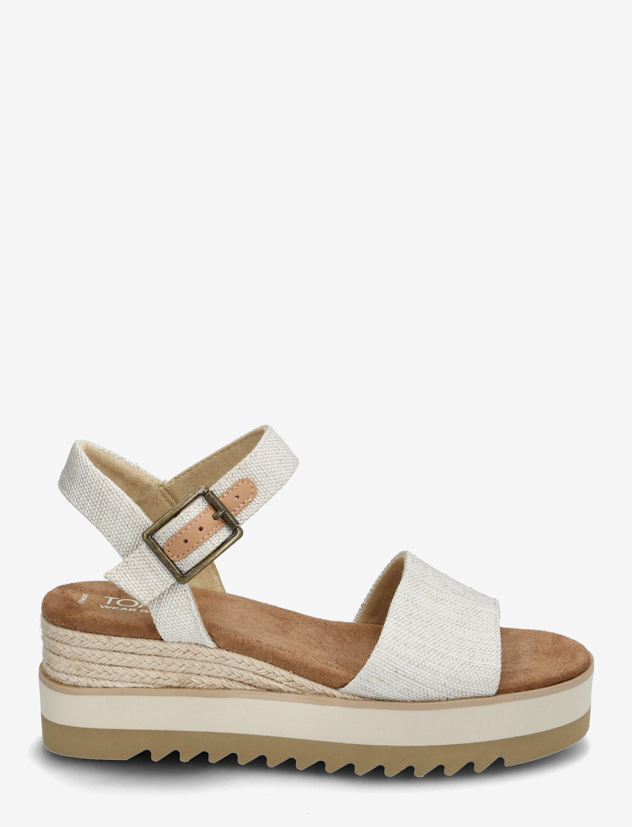 TOMS - DIANA - kontsaga espadrillid - natural - 1
