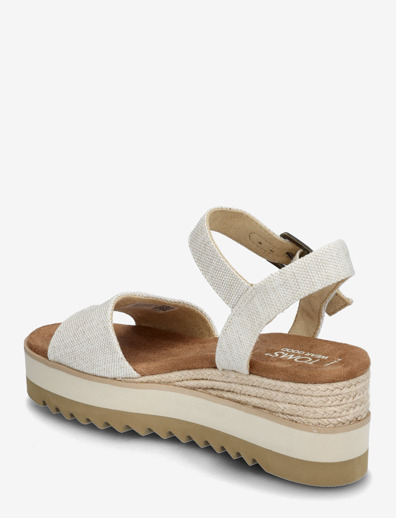 TOMS - DIANA - kontsaga espadrillid - natural - 2
