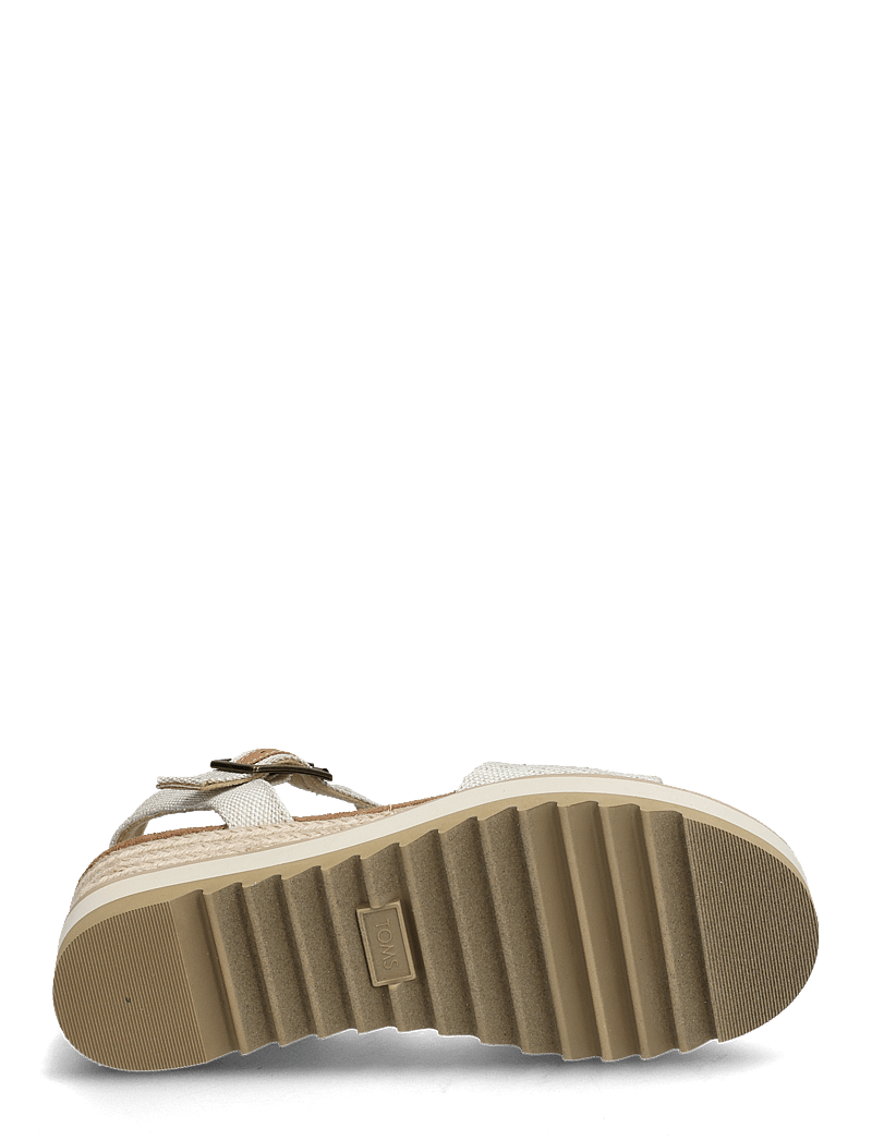 TOMS - DIANA - højhælede espadrillos - natural - 4