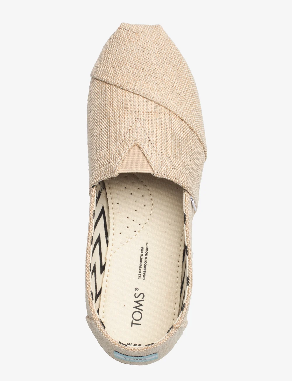 TOMS - ALPARGATA CLASSIC - slip-on tossud - natural - 3