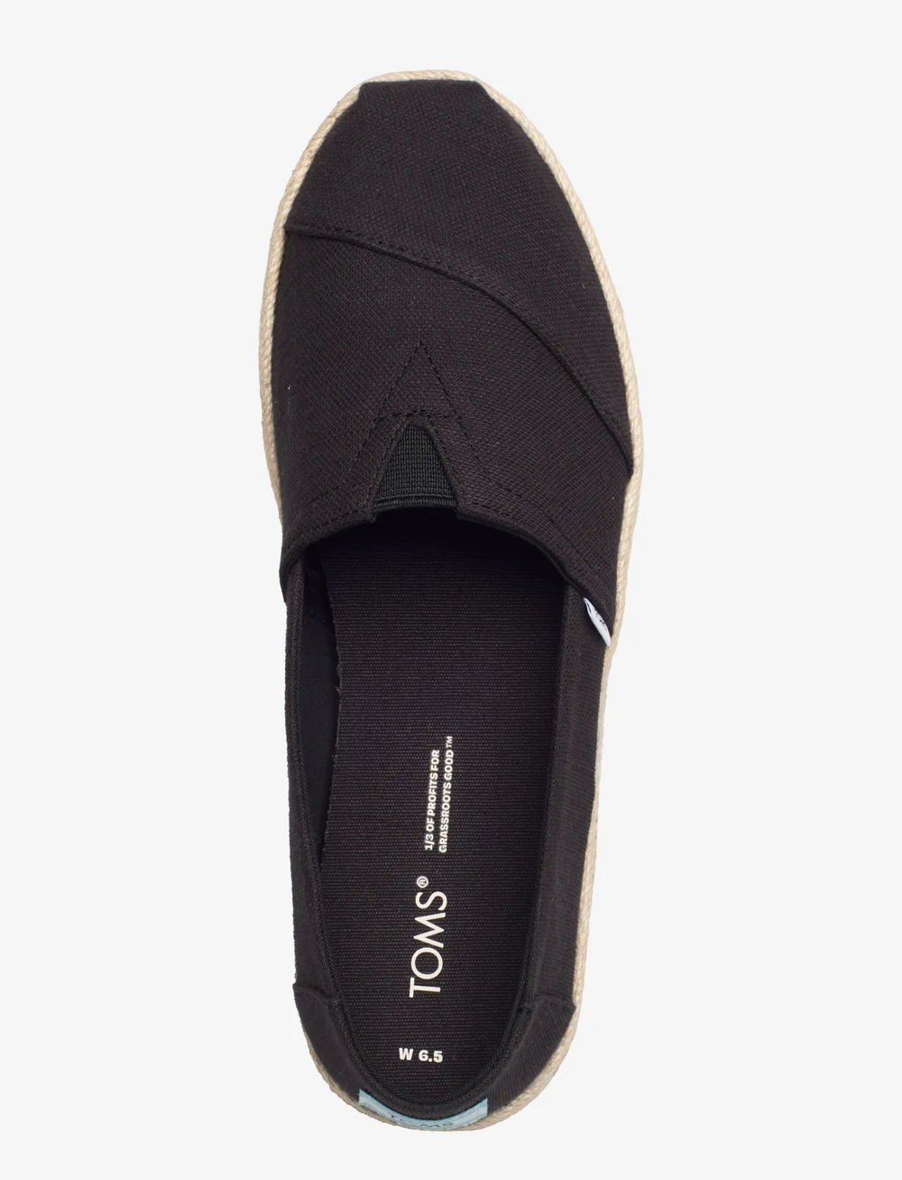 TOMS - Alpargata Rope - espadrillos - black - 3