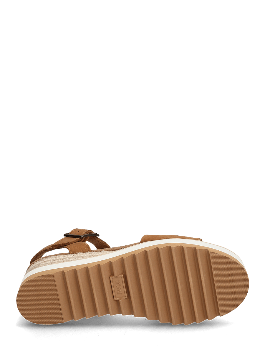 TOMS - DIANA - højhælede espadrillos - tan - 4