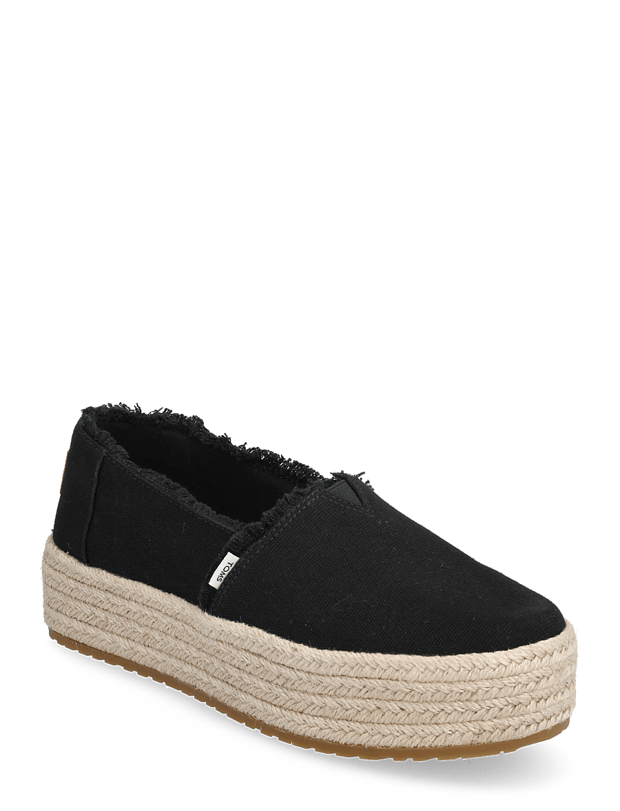 TOMS - Valencia Platform Espadrille - espadrilles - black - 0
