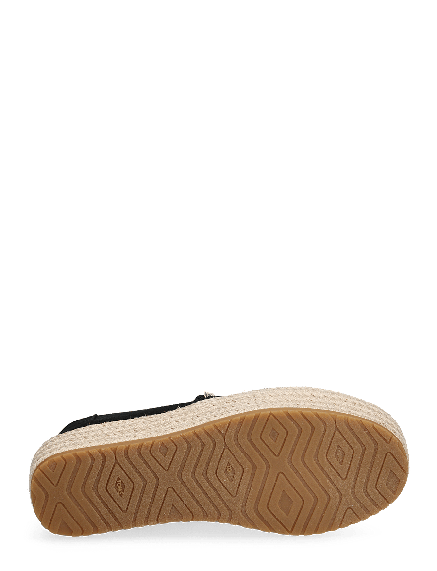 TOMS - Valencia Platform Espadrille - espadrilles - black - 4