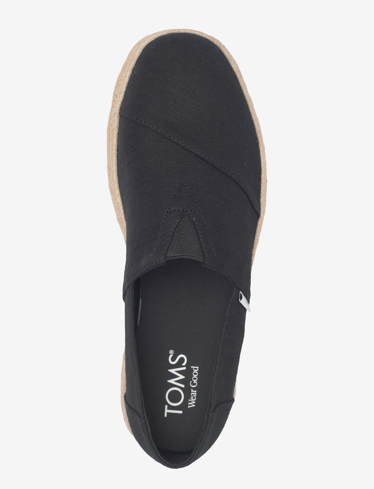 TOMS - ALPARGATA ROPE 2.0 - slip-on sneakers - black - 3
