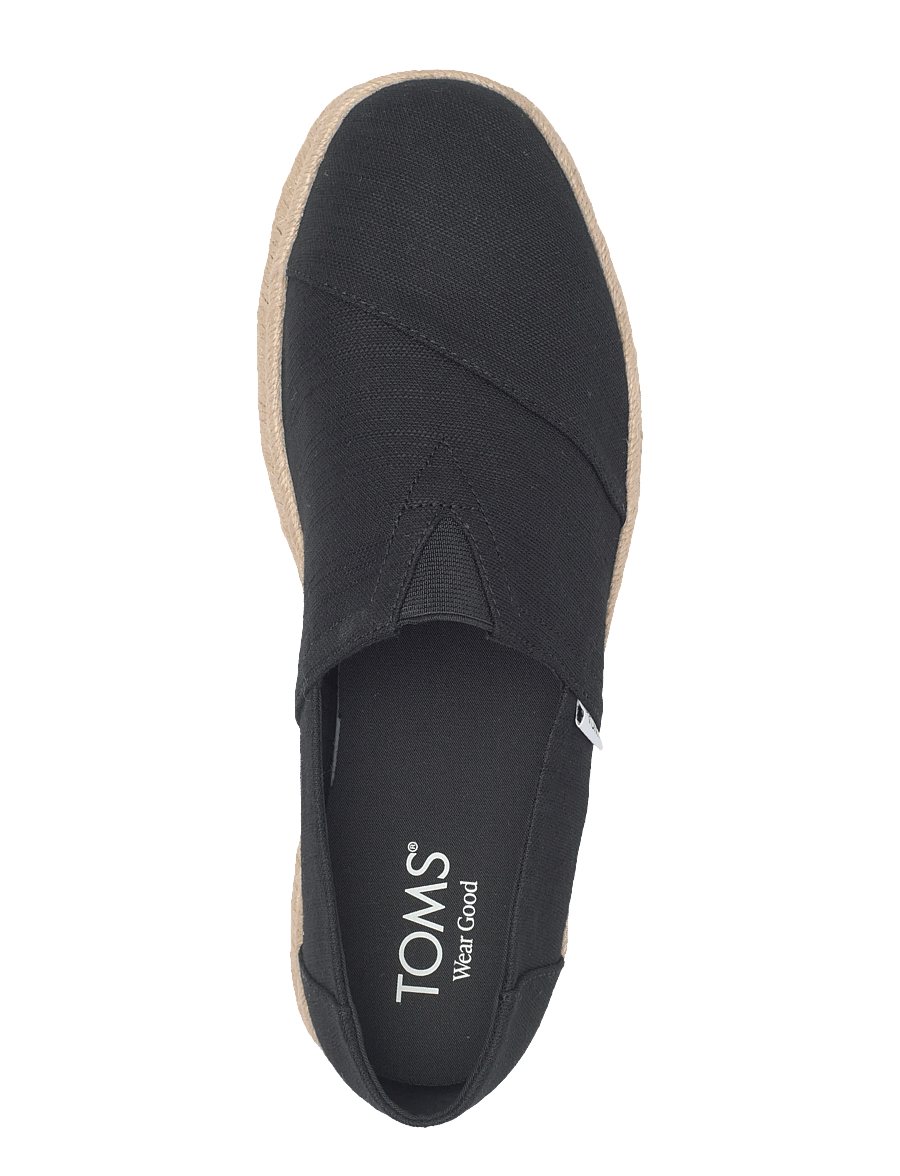 TOMS - ALPARGATA ROPE 2.0 - slip-on strigaskór - black - 3