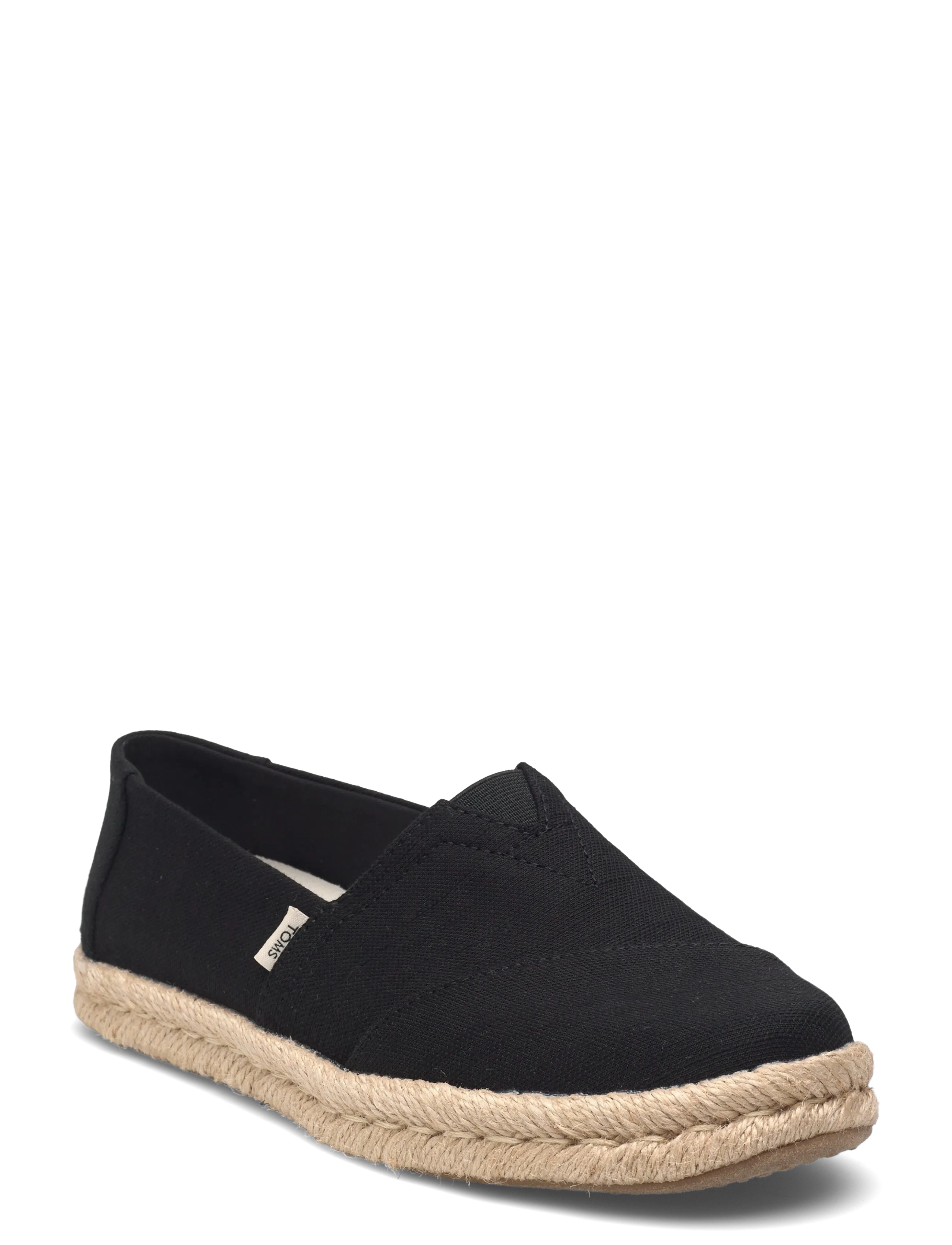TOMS Alpargata Rope 2.0, Kvinder, Slip-On Espadrille, Sort, Str: 37.5