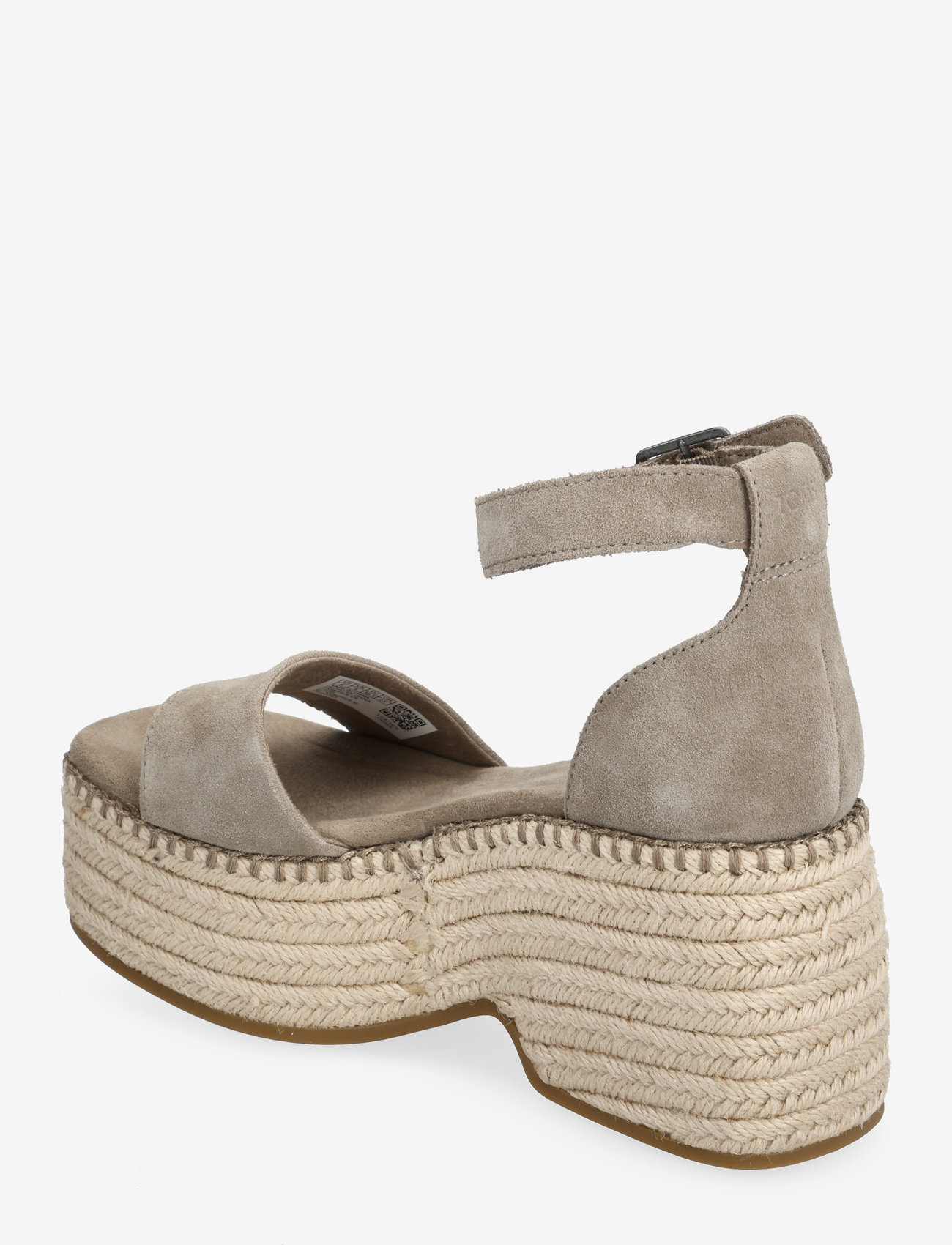 TOMS - Laila - heeled espadrilles - natural - 2