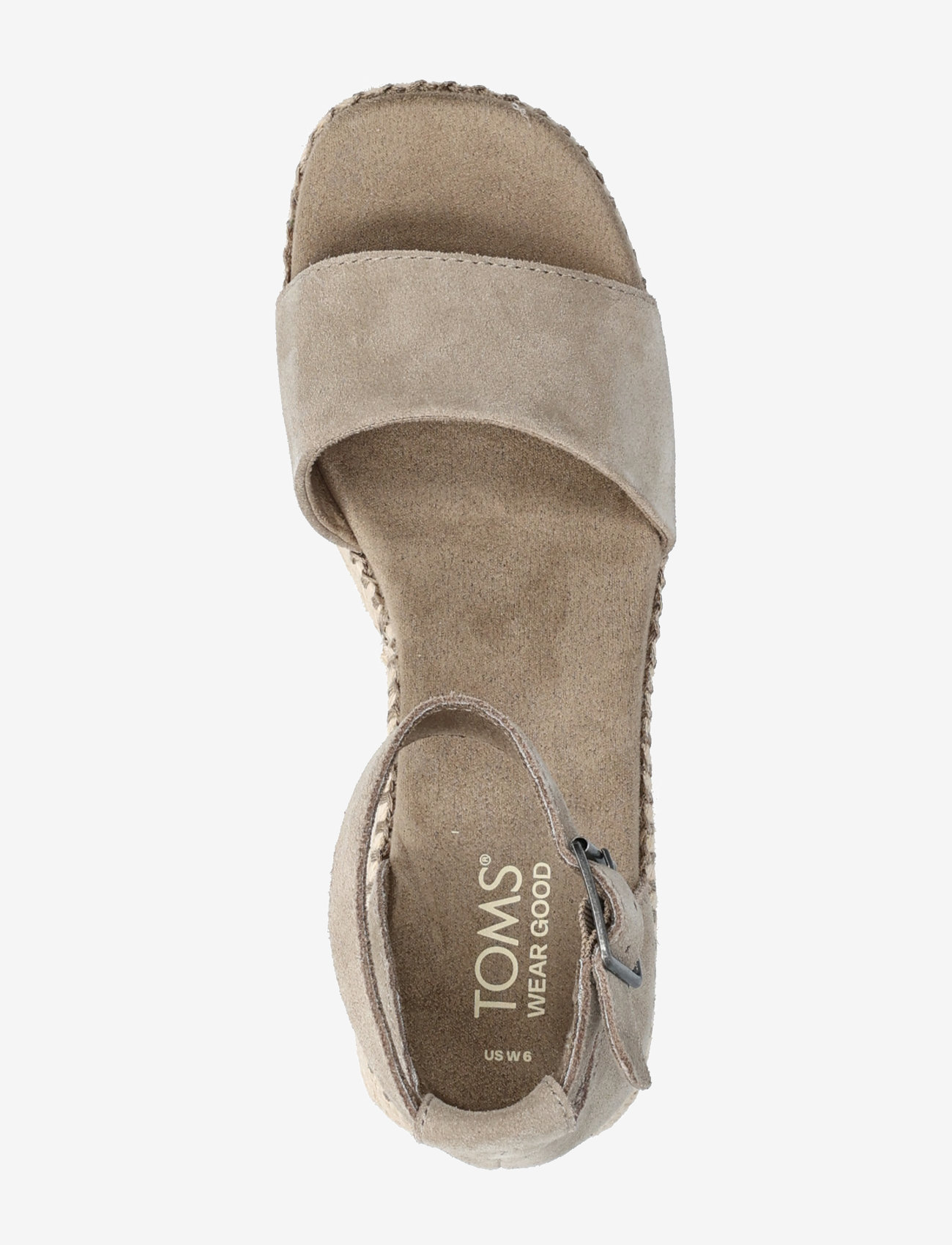 TOMS - Laila - heeled espadrilles - natural - 3