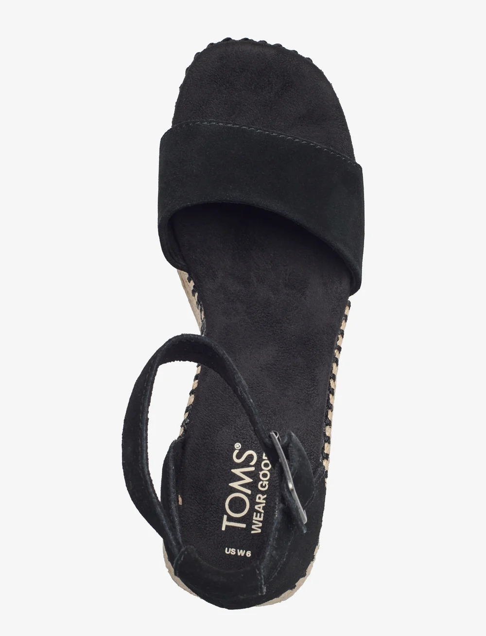 TOMS - Laila - espadrillos med klack - black - 3