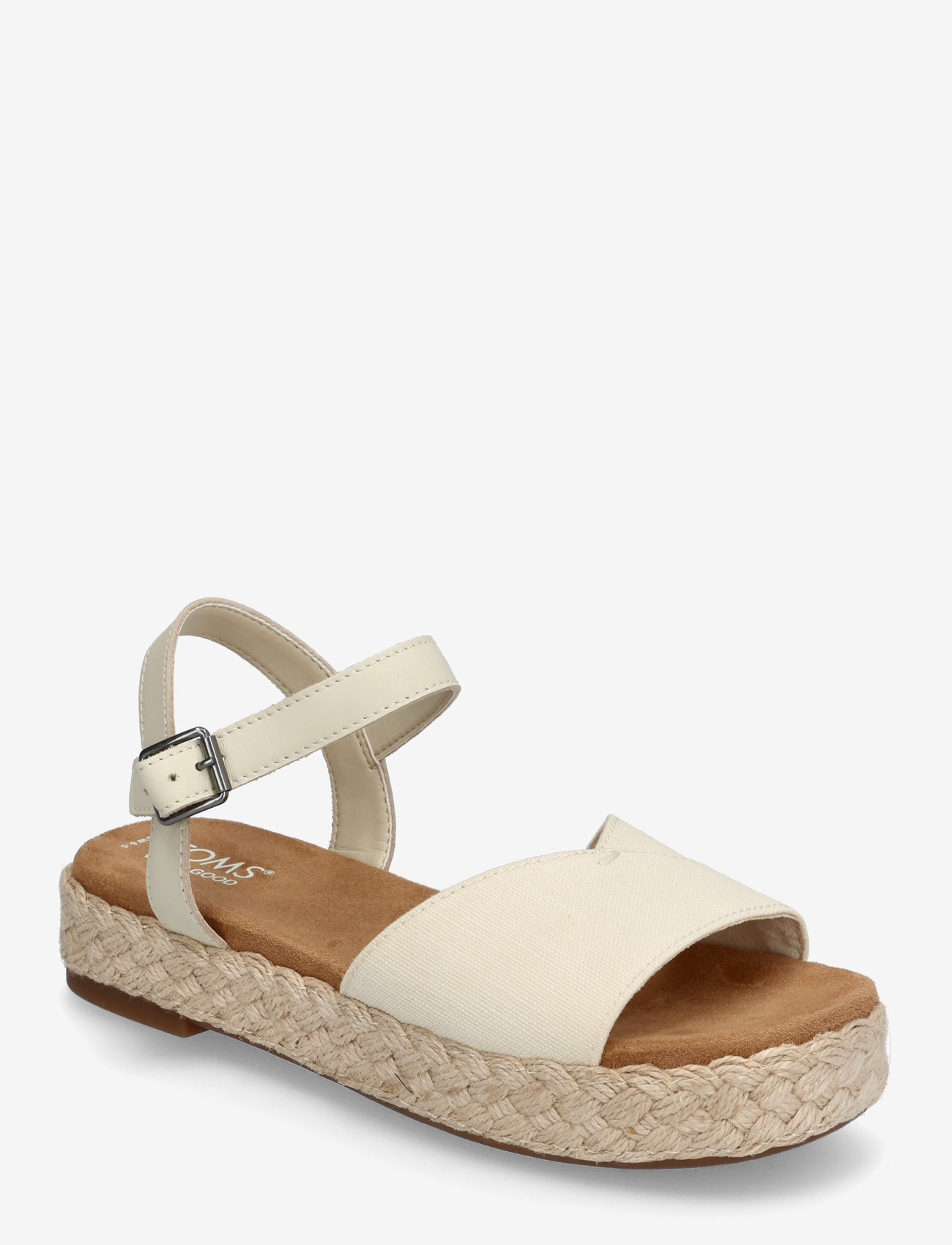 TOMS - ABBY - kontsata sandaalid - natural - 0