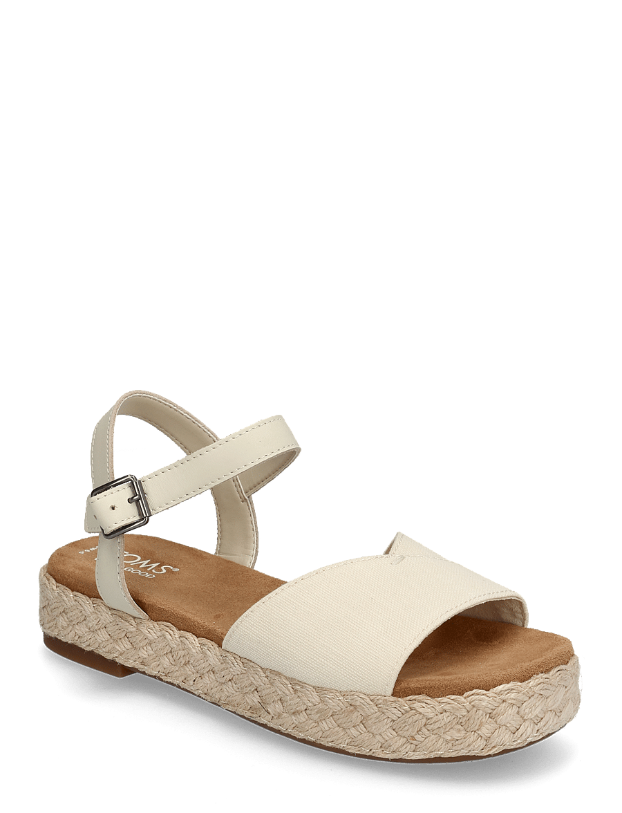 TOMS - ABBY - kontsata sandaalid - natural - 0