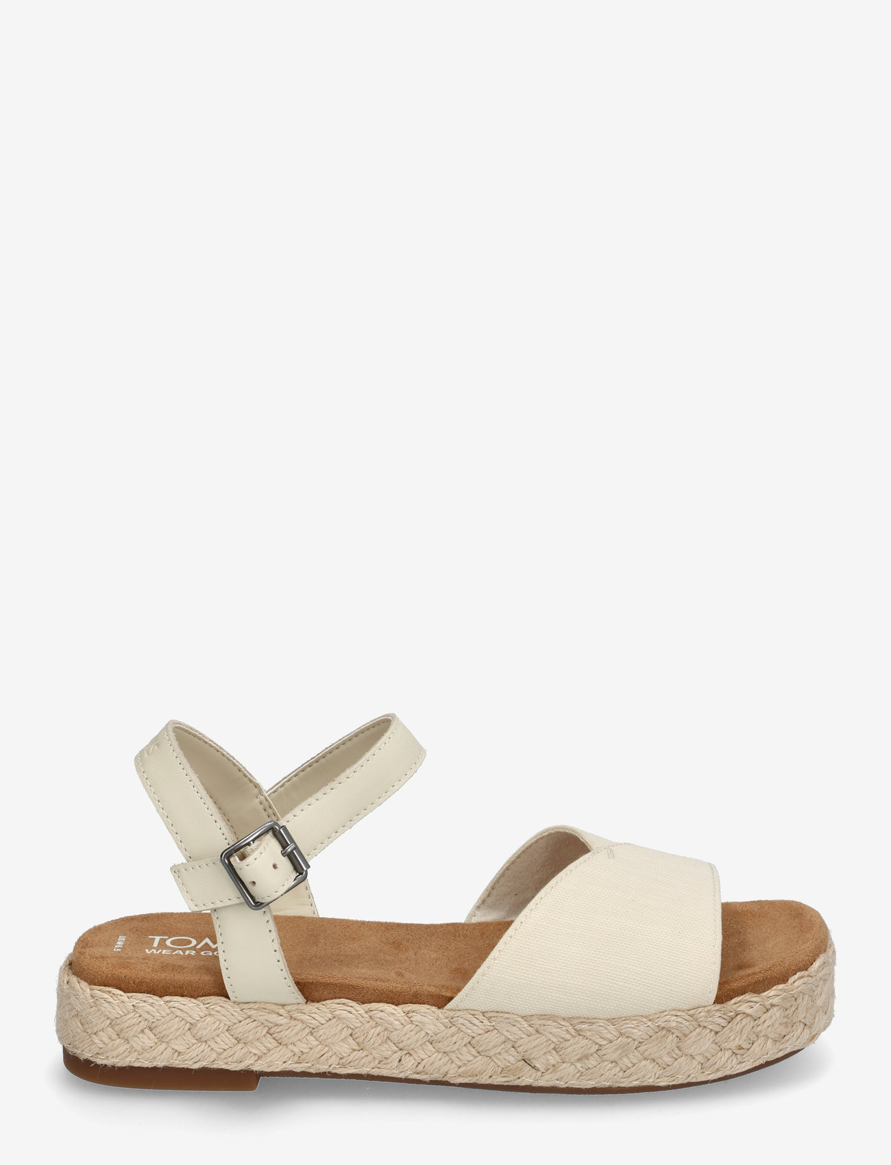 TOMS - ABBY - kontsata sandaalid - natural - 1
