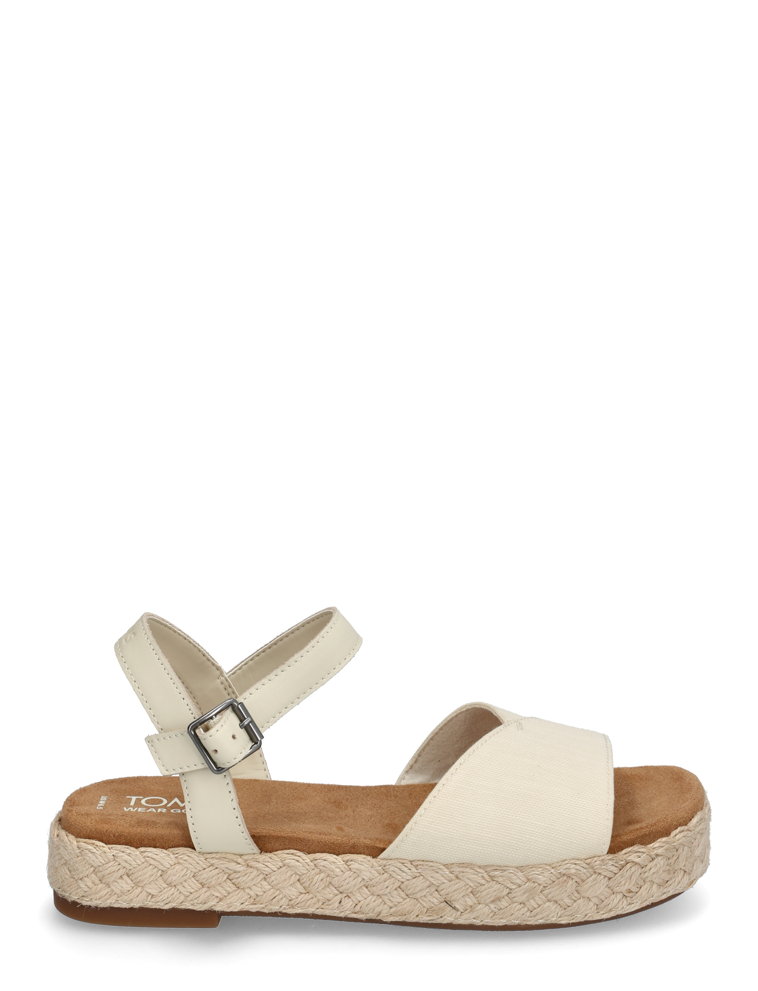 TOMS - ABBY - matalat sandaalit - natural - 1