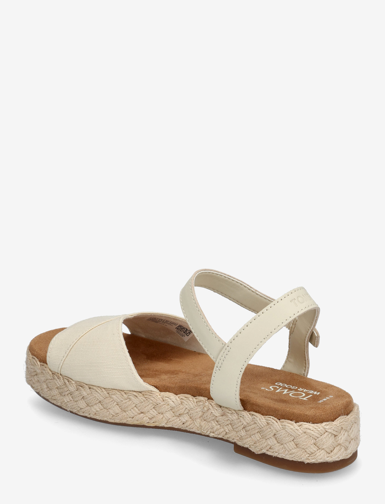 TOMS - ABBY - kontsata sandaalid - natural - 2