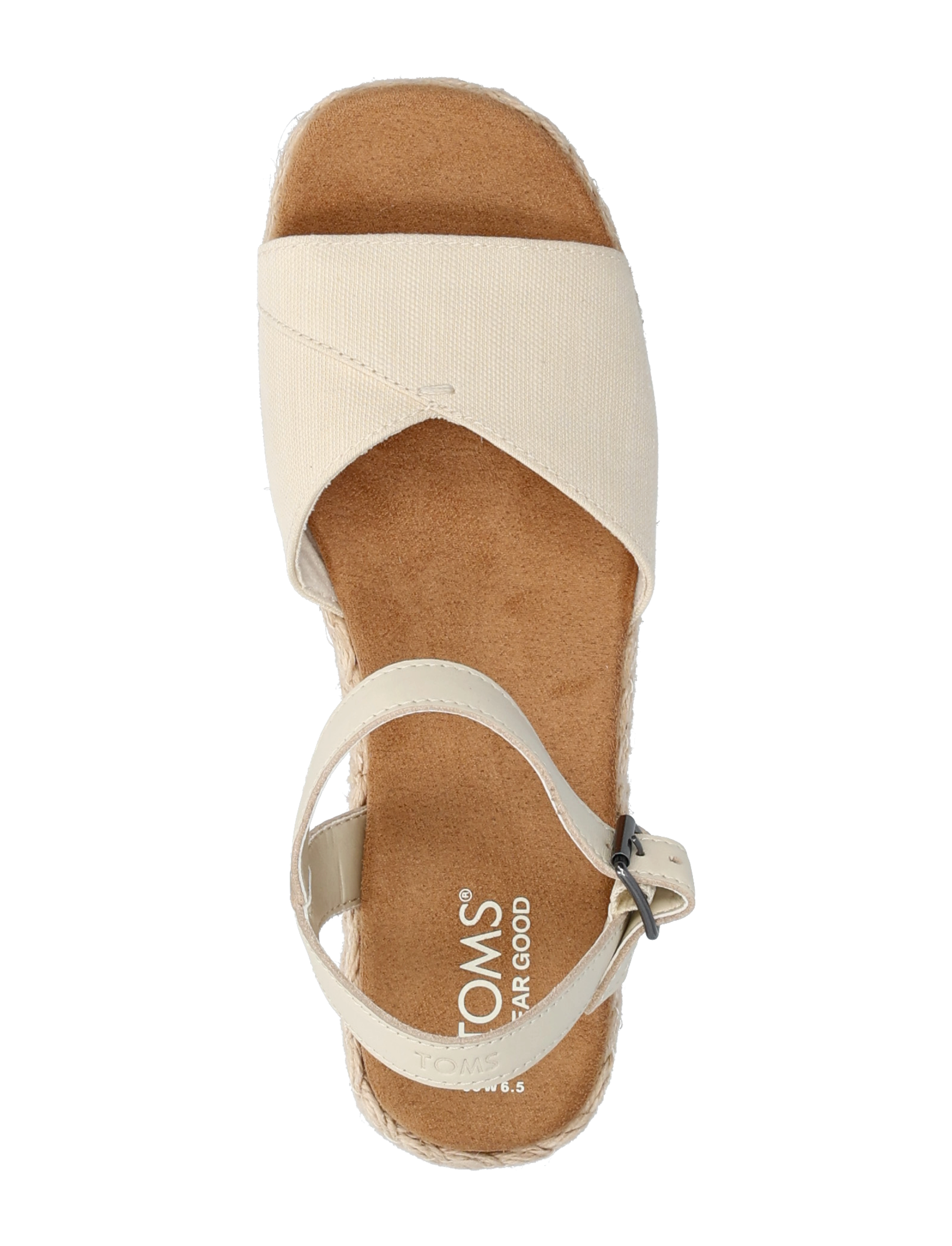 TOMS - ABBY - matalat sandaalit - natural - 3