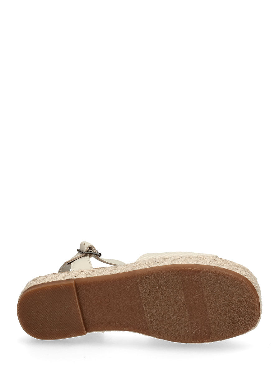 TOMS - ABBY - kontsata sandaalid - natural - 4