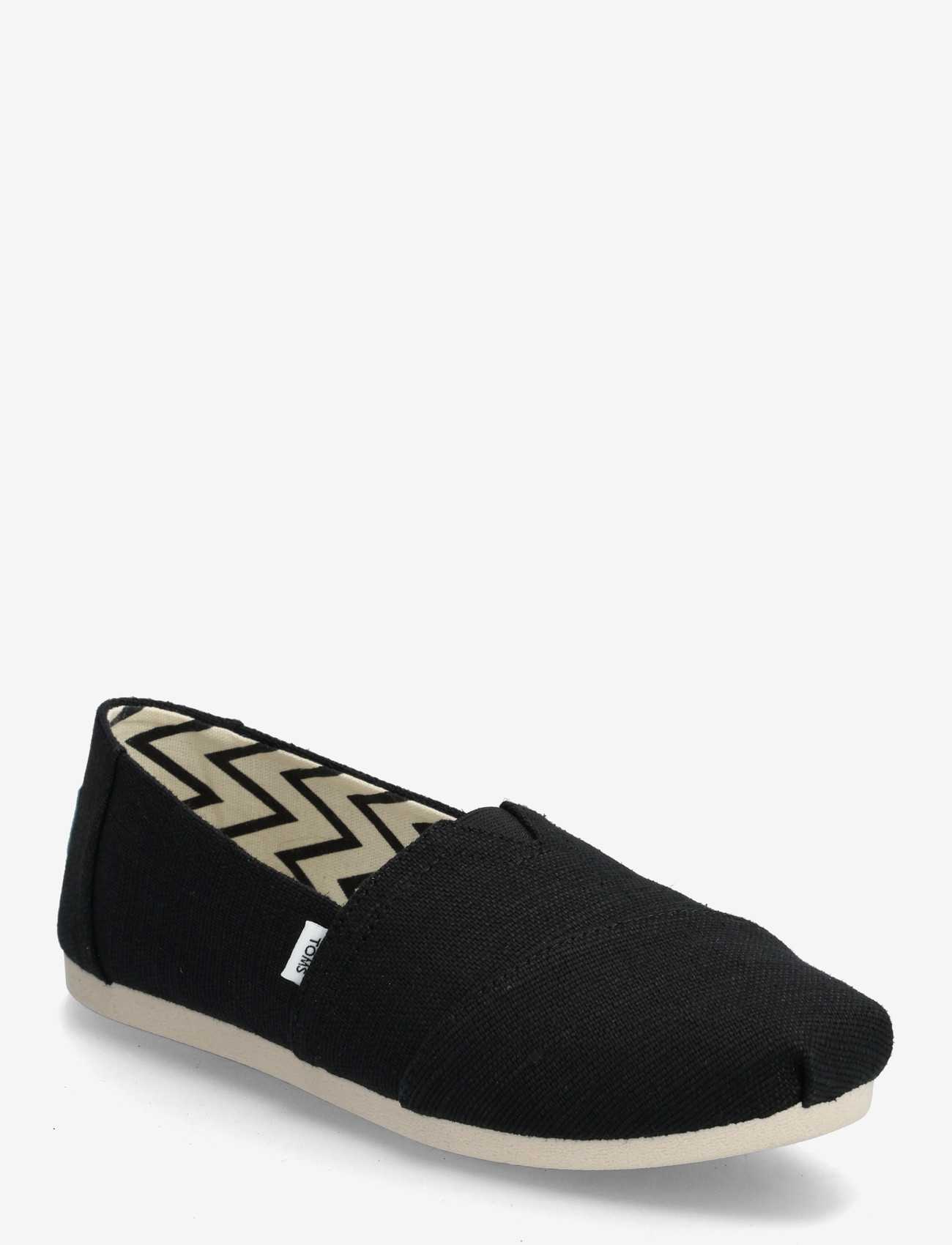 TOMS - ALPARGATA CLASSIC - espadrillos - blk_wht - 0