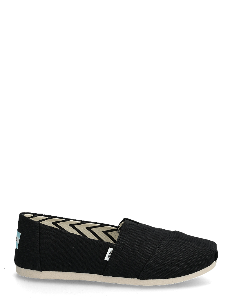TOMS - ALPARGATA CLASSIC - espadrillos - blk_wht - 1
