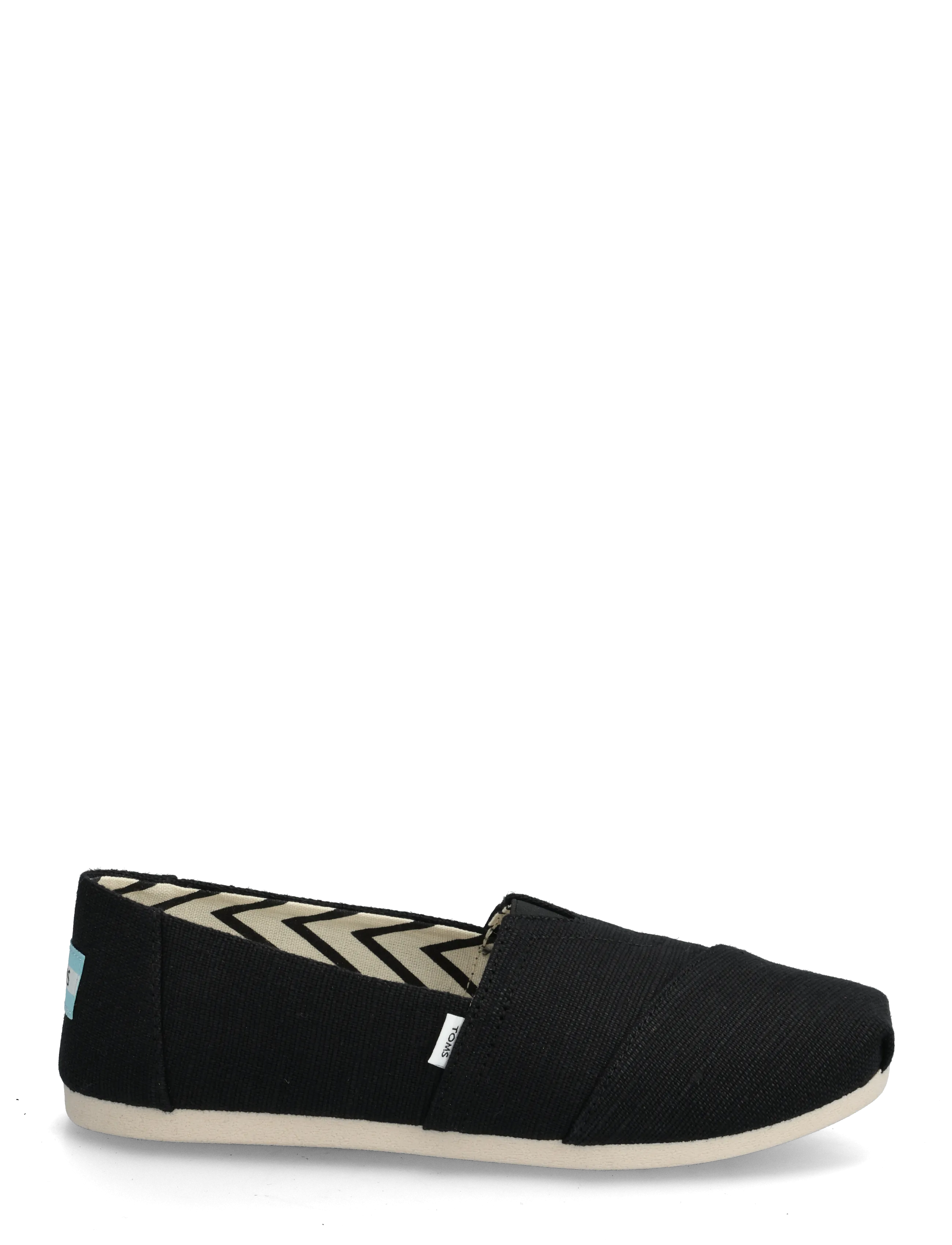 TOMS - ALPARGATA CLASSIC - espadrilles - blk_wht - 1