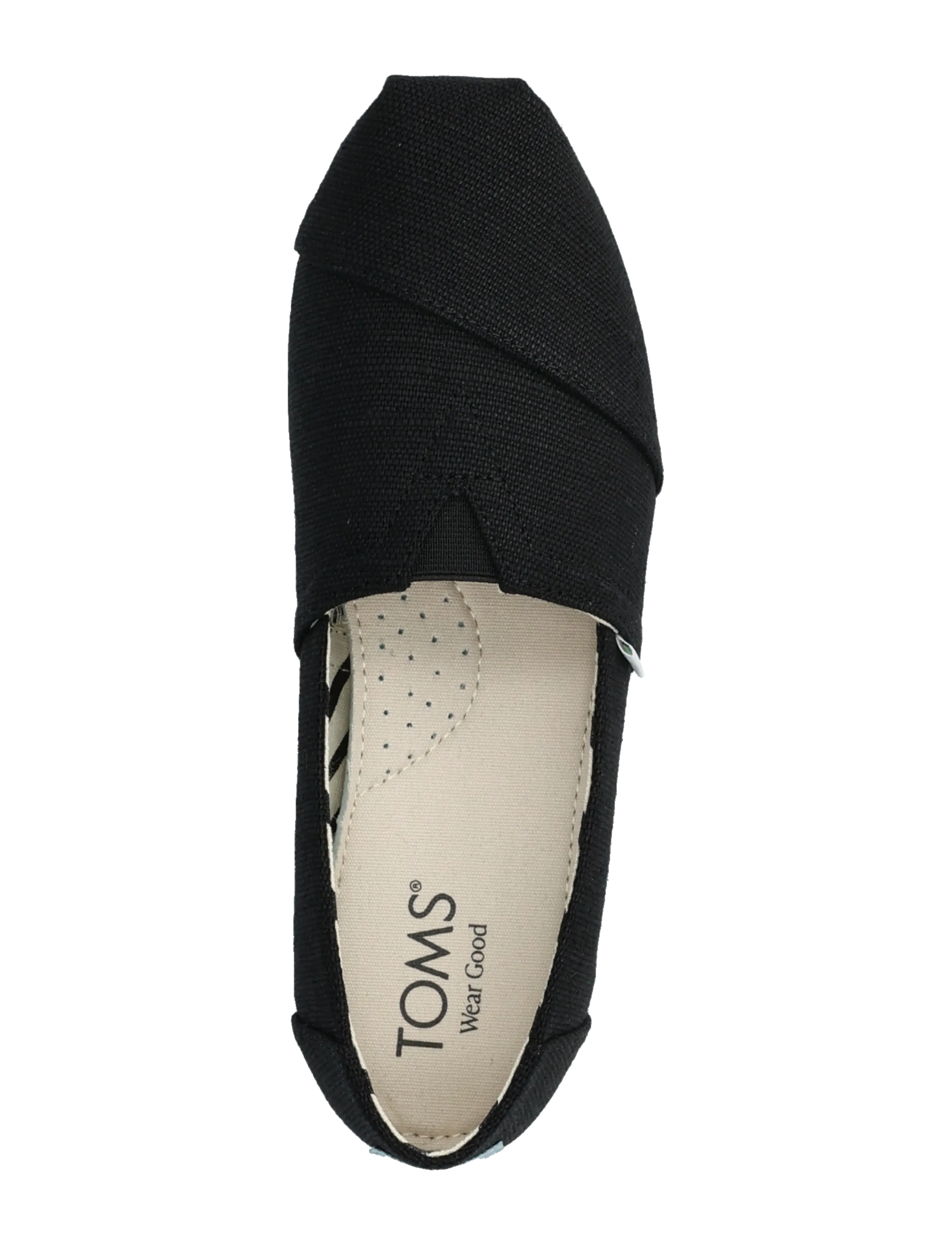 TOMS - ALPARGATA CLASSIC - espadrilles - blk_wht - 3