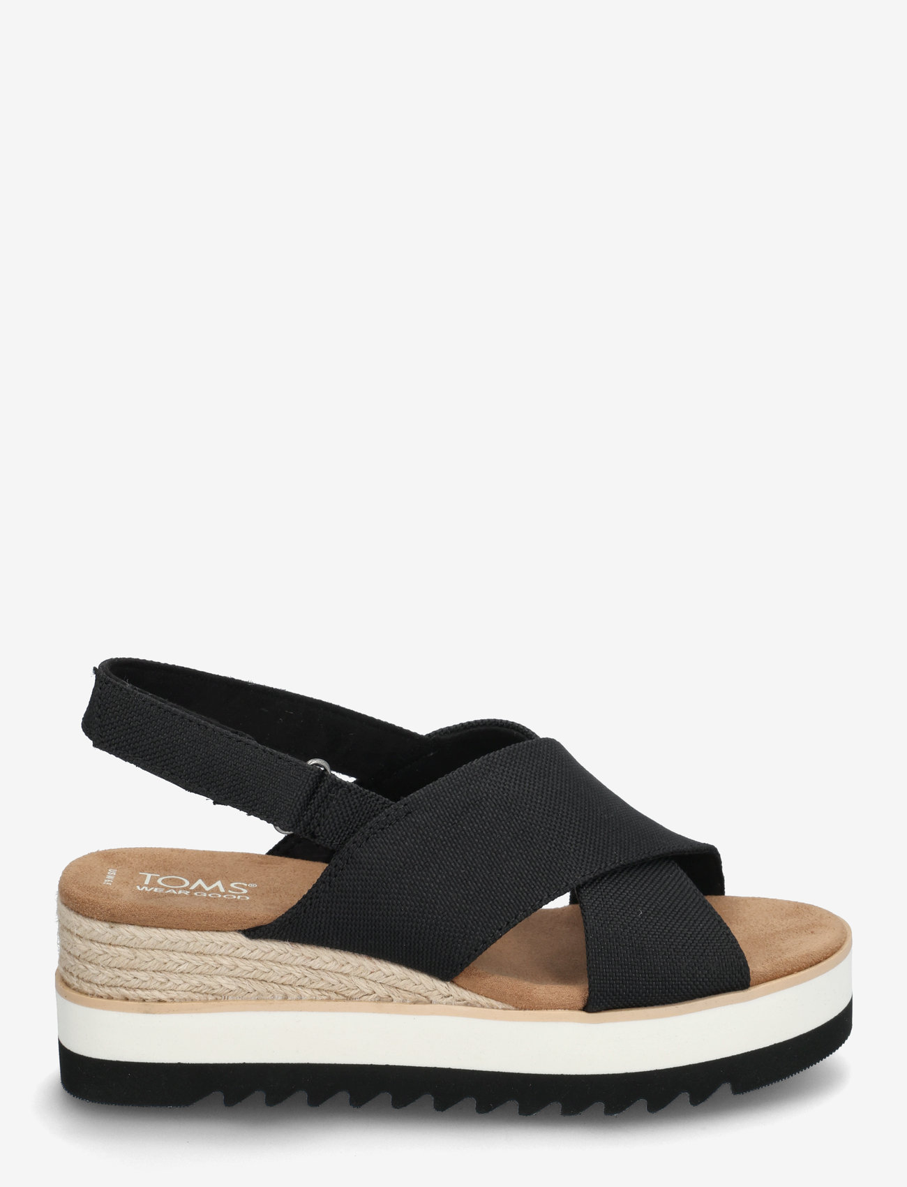 TOMS - Diana Crossover - espadrilles mit absatz - black - 1