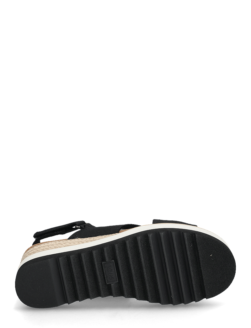 TOMS - Diana Crossover - højhælede espadrillos - black - 4