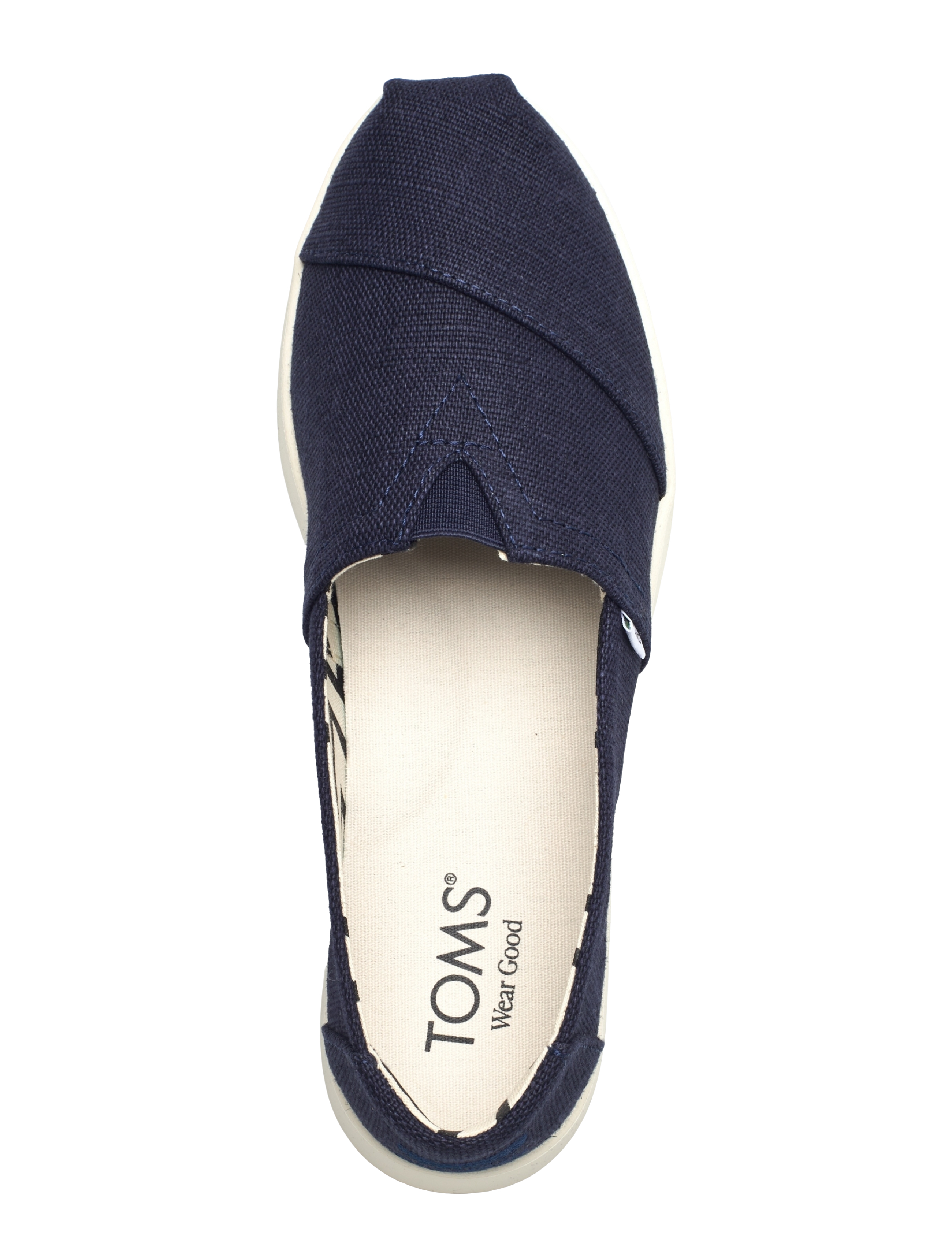 TOMS - ALPARGATA PLUS - slip-on sneakers - navy - 3